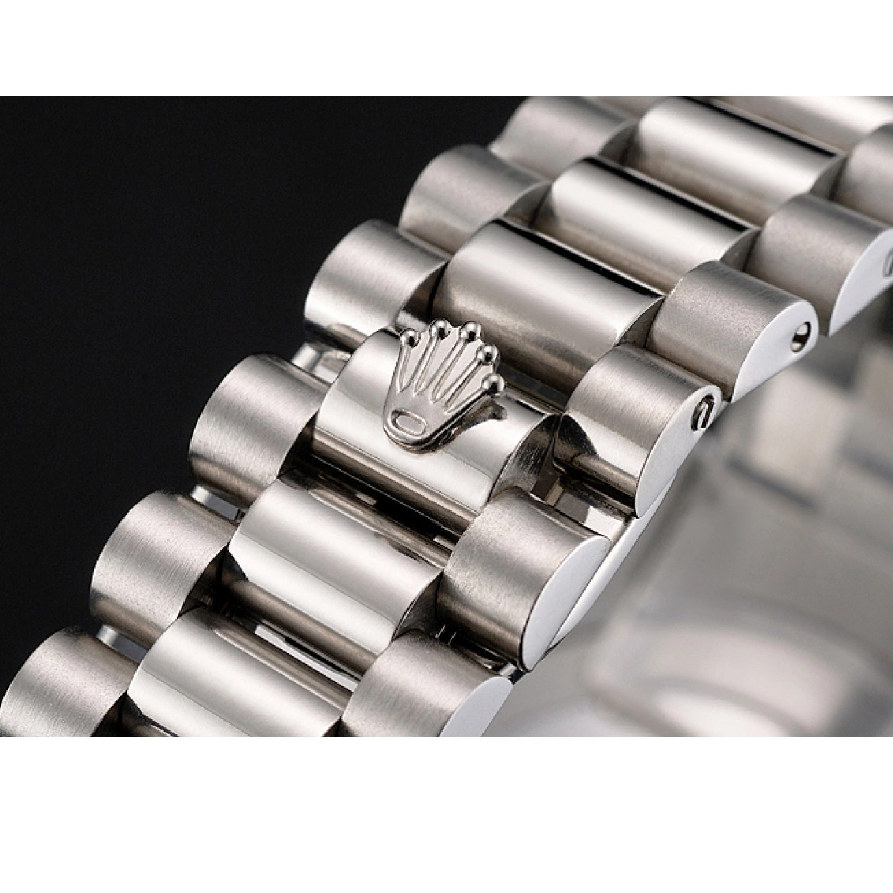 Aaa replica watch Dial Datejust Stainless Rolex Steel Case And Black Numerals Roman Bracelet Swiss 0516